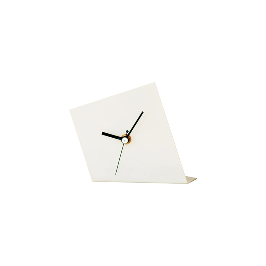 Minimal Modern table clock_White &amp; Black