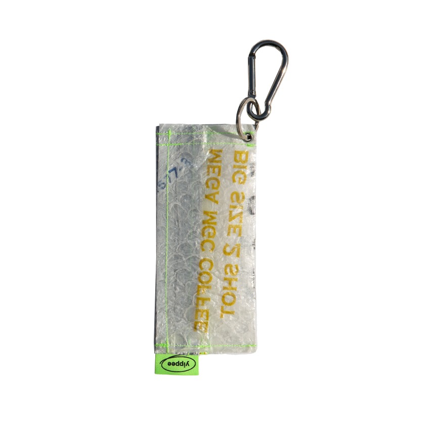dog poop bag pouch / yellow